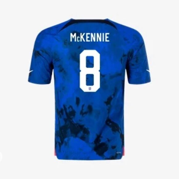 Nike Men's Authentic Nike Weston McKennie USMNT Away Jersey 2022 XL Nwot - Picture 1 of 5